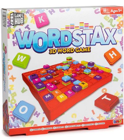 Games Hub - Wordstax 3D Word Game | R03-0331-E