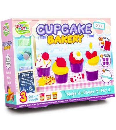 Grafix Dough Tastic Creative Cupcake Bakery Play Set | R03-0526-E