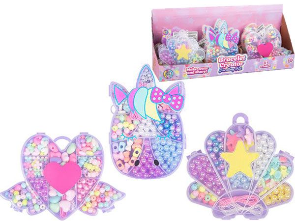 12x Bracelet Creator Jewellery Kit In Counter Display
