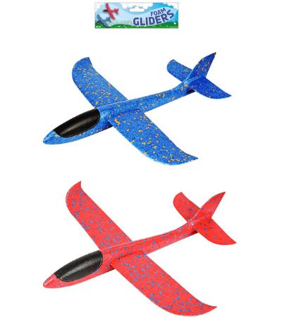 Super Sky Flying 48cm Foam Glider, Assorted Picked At Random | R20552B