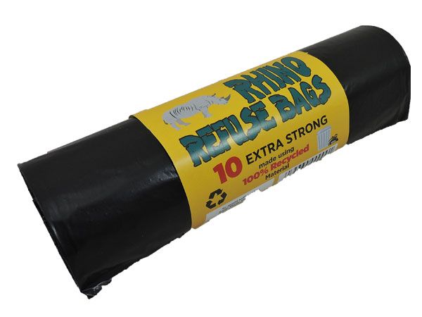 Rhino Extra Strong 10 Roll Refuse Bags