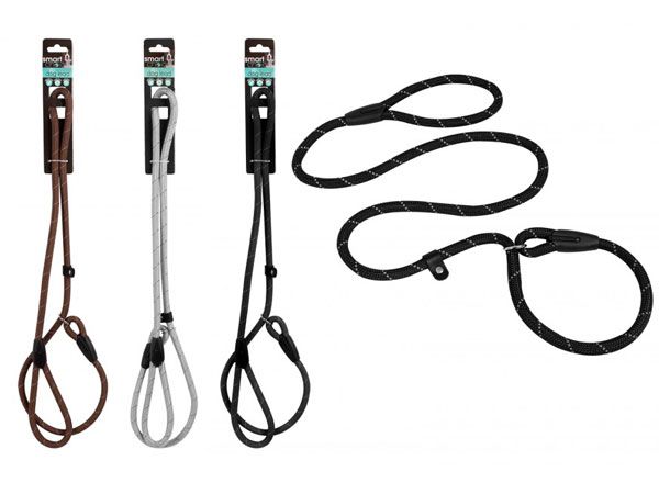 Smart Choice Reflective Rope Slip Lead...Assorted