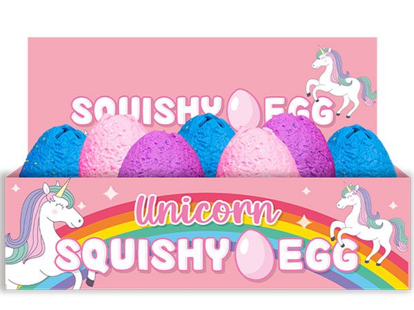 12x Unicorn Squishy Eggs