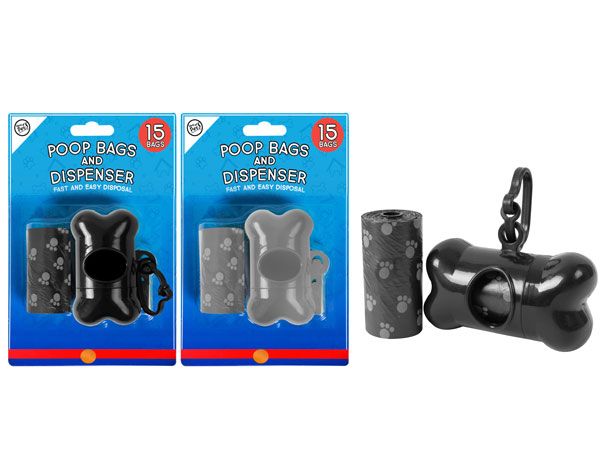 World Of Pets - Poop Bag And Dispenser, Assorted Picked At Random