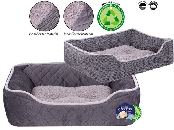 Sweet Dreams Textured Pet Bed - Medium...Assorted Colours | WP1530