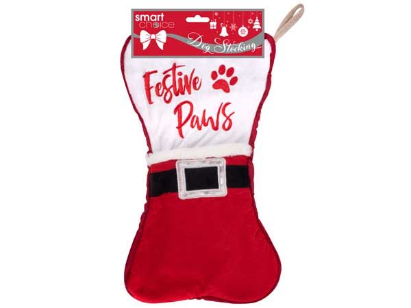 Smart Choice Christmas - Festive Paws Dog Christmas Stocking