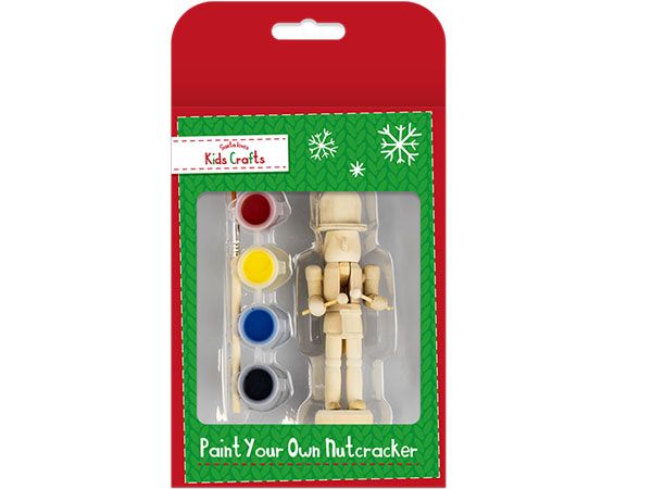 Santa Loves Kids Crafts - Paint Your Own Nutcracker